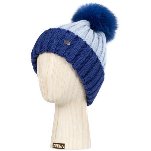 Шапка LABBRA, размер one size, синий, голубой шапка labbra шапка labbra lb rr33003 размер one size голубой