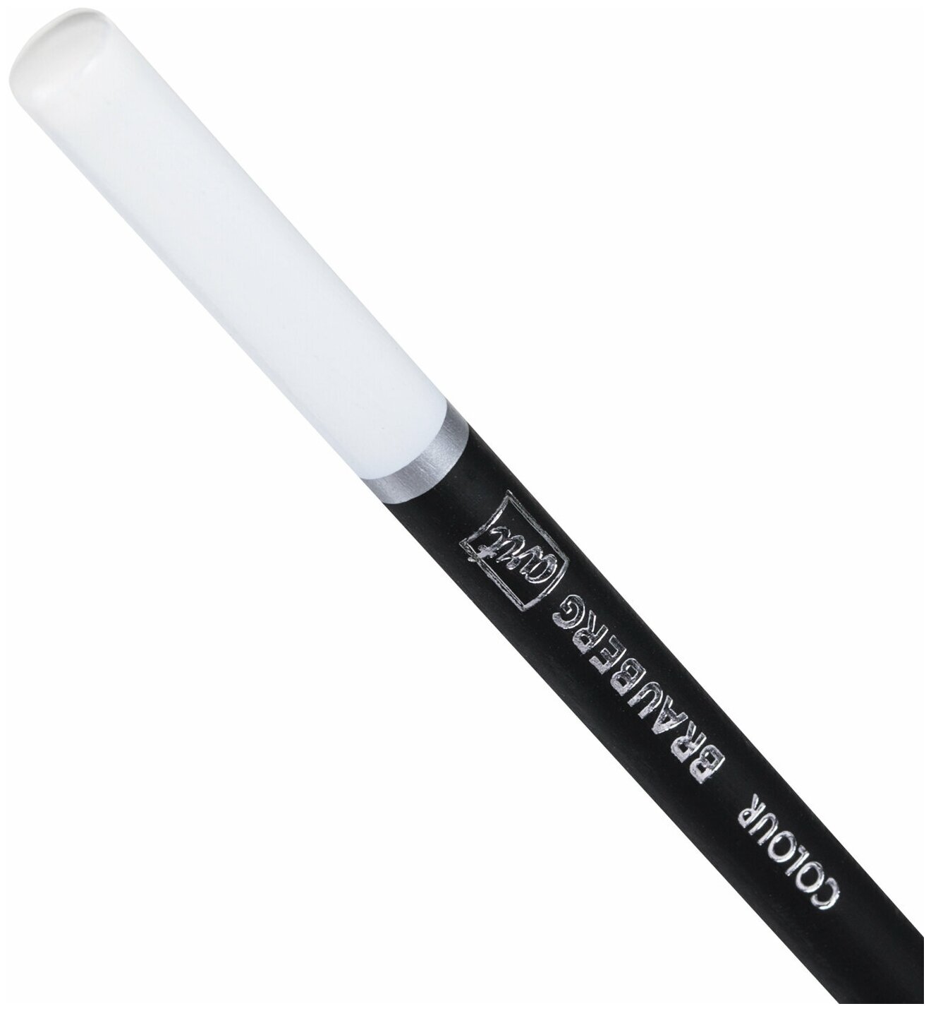 Карандаши белые художественные классические для рисования Мягкий грифель 3,3 мм, Комплект 12 шт, Brauberg Art Classic