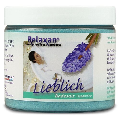 Соль Мертвого моря для ванны (гиацинт)