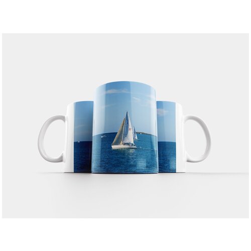 фото Кружка "вода, море, парусное судно" 320 мл lotsprints