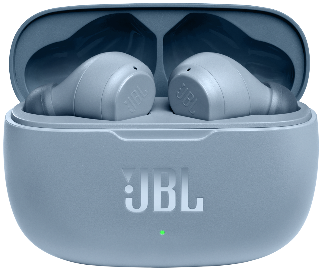 Беспроводные наушники JBL Wave 200TWS, USB Type-C, синий