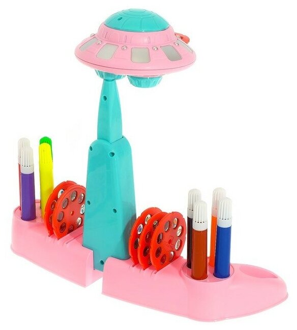 Проектор Учимся рисовать со слайдерами и фломастерами