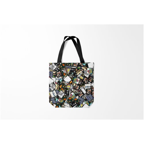 фото Сумка-шоппер / 40х40 см / рок / the beatles beatles. дискография burnettie