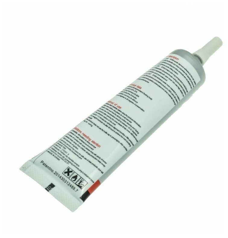 Glue / Клей герметик для проклейки тачскринов B-7000, прозрачный, 50 мл - фотография № 2