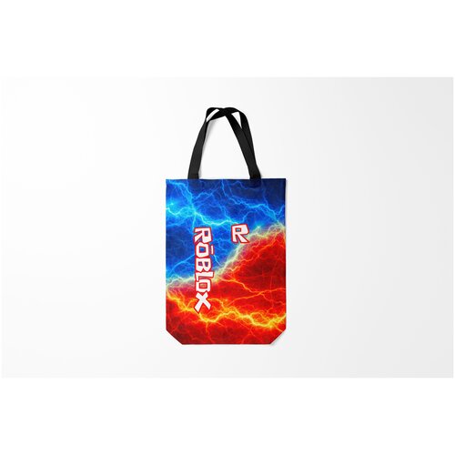 фото Сумка-шоппер / 31х42 см / геймерам / roblox roblox. burnettie