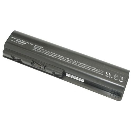 Аккумулятор для ноутбука Amperin для HP Pavilion DV4, Compaq CQ40, CQ45 (HSTNN-CB72) 52Wh OEM черная аккумулятор батарея для ноутбука hp pavilion dv4 compaq cq40 cq45 hstnn cb72 52wh replacement черная