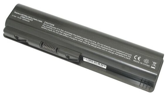 Аккумулятор для ноутбука Amperin для HP Pavilion DV4, Compaq CQ40, CQ45 (HSTNN-CB72) 52Wh OEM черная