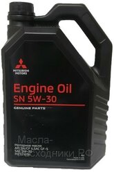 Масло моторное 5W30 API SN/CF ILSAC GF-5, 4Л MZ321036