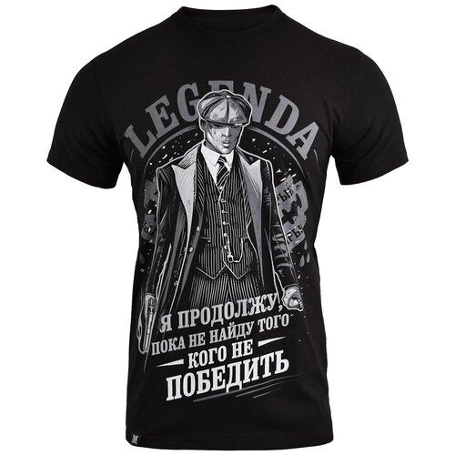 фото Футболка legenda козырьки я продолжу черная l