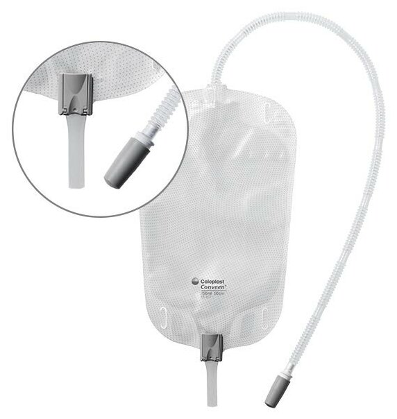 Универсальный носимый мочеприемник Coloplast Conveen Security+ 350 ml ...