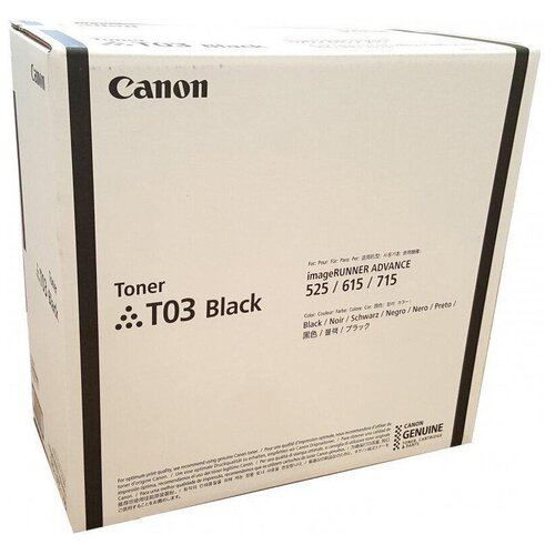 Картридж Canon T03 Black (2725C001) прессконтроль тип iii