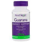 Гуарана Natrol, Guarana, 90 капсул, 200 мг - изображение