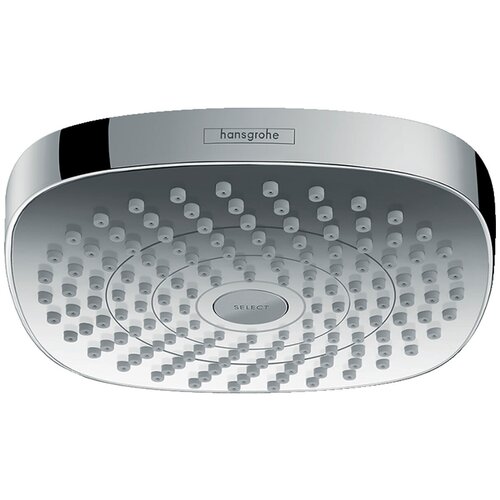 Верхний душ Hansgrohe Croma Select E 180 26524400 белый/хром