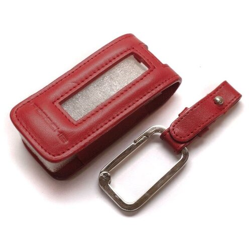 фото Чехол для ключа porsche 2017+ красная кожа nobrand