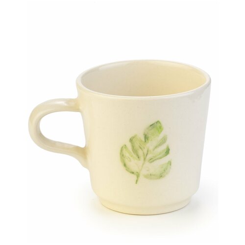 Чайная чашка из керамики Груморо 250 мл / кофейная кружка / керамическая посуда / для кофе / для чая