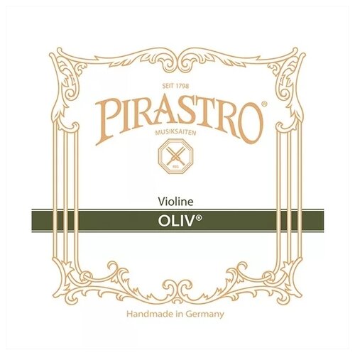 Набор струн Pirastro Oliv E 311121, 1 уп. струна e для скрипки pirastro obligato medium ball p313121