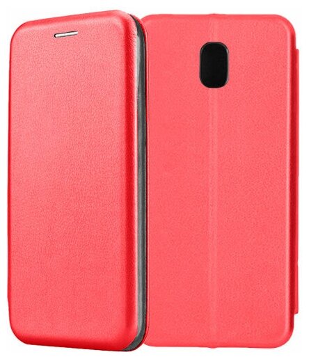 Чехол-книжка Fashion Case для Samsung Galaxy J5 (2017) J530 красный