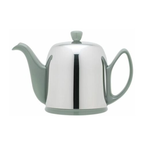 фото Фарфоровый фисташковый заварочный чайник на 6 чашек с цинковой крышкой. salam white 236270 , 900 мл, degrenne degrenne 