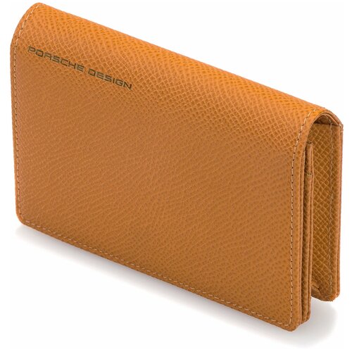 Портмоне Porsche Design French Classic Orange F1J, PD 09/53/19132-51, оранжевый, 2х11х7.5 см.