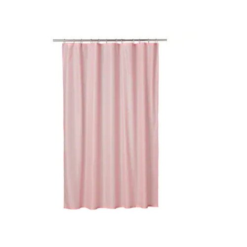 IKEA VANNEAN, штора для ванной, 180x200 см, светло-розовый