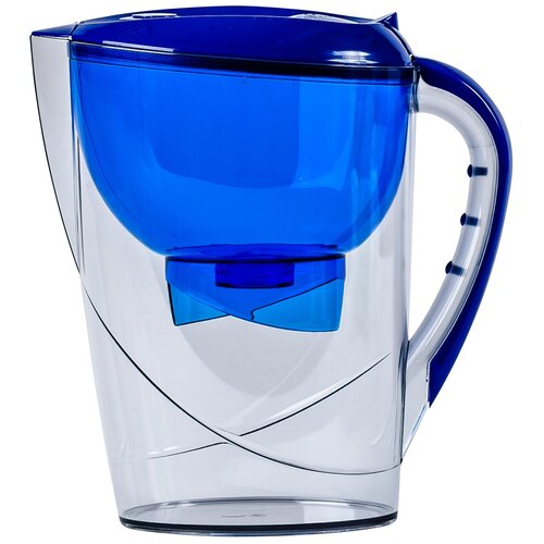 Фильтр кувшин Гейзер Аквариус 3.7 л синий фильтр для воды гейзер аквариус 62025 графит