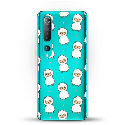 фото Силиконовый чехол узор из лам на xiaomi mi 10 pro andy & paul