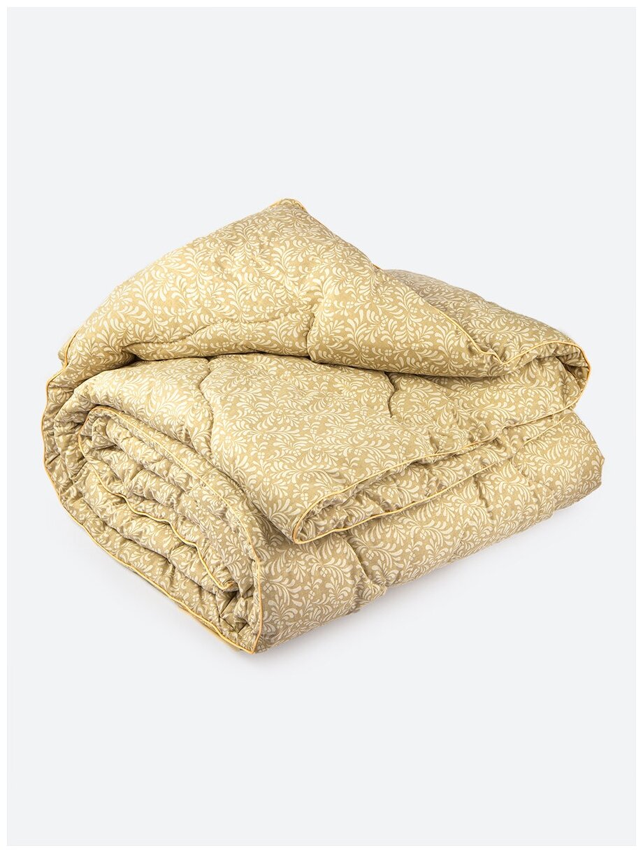 Одеяло 2 спальное зимнее, с днем рождения в подрок, из овечьей шерсти коллекции Меринос 172х205см Эльф (398) - фотография № 12