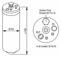 Осушитель кондиционера Nrf 33320