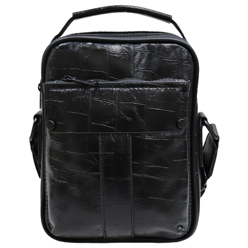 Сумка планшет Loui Vearner, фактура гладкая, черный сумка планшет loui vearner фактура плетеная черный