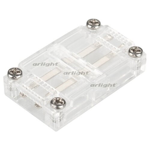 Коннектор прямой для ленты ARL-50000PV (15.5x6mm) прозрачный (arlight, Пластик)
