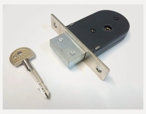 Изображение товара Замок врезной компакт Apecs 90 K -CP под крестообразный ключ