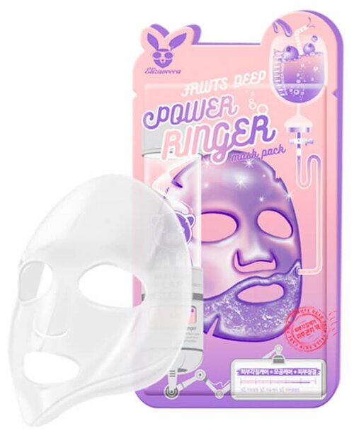 Elizaveca Маска тканевая для лица Фрукты Fruits Deep Power Ringer Mask Pack 1шт