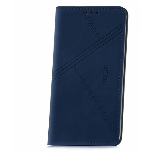 фото Чехол книжка для xiaomi redmi note 8t derbi open book-5 dark blue / чехол книжка на телефон / противоударный чехол / чехол с подставкой / защитный чехол / чехол с защитой экрана / чехол трансформер / чехол с магнитом / защита 360 / чехол с отделением для карт и визиток / фирменный чехол / чехол на телефон / эко кожанный чехол на телефон / магнитный чехол / чехол для телефона / магнитная книжка / чехол для ксяоми / хаоми / хайоми / ксяеми / киаоми / редми / ми