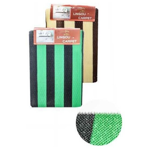 Коврик в прихожую полоски 40*60см