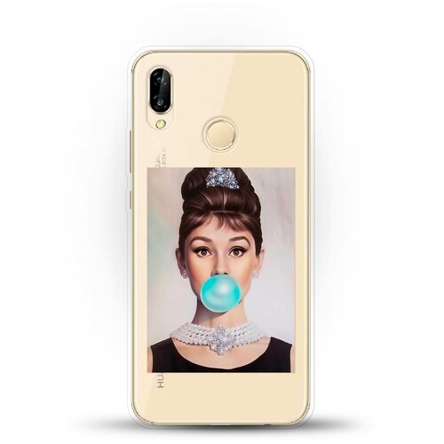 фото Силиконовый чехол одри на huawei nova 3e andy & paul