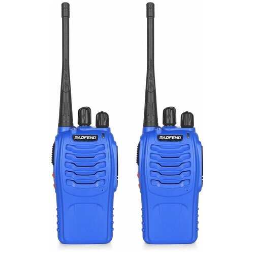Комплект радиостанций Baofeng BF-888S пара синие 2шт 229900₽