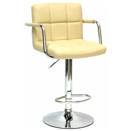 Стул барный STOOL MARKET Kruger Arm бежевый