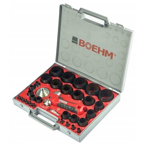 Набор пробойников 2-49 мм BOEHM, 32 предмета | (для паронитовых и графитовых прокладок) BOEHM JLB249PA/7802 0249 Fplus