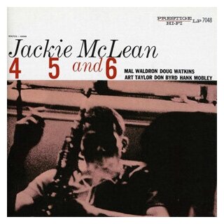 Виниловые пластинки, Original Jazz Classics, MCLEAN, JACKIE - 4, 5 And 6 (LP) Prestige - фото №1