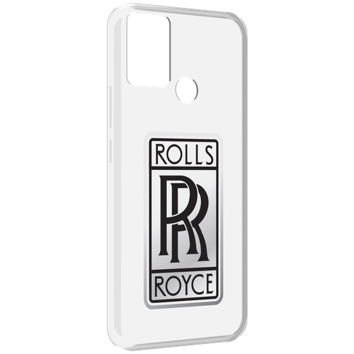 Чехол MyPads Rolls-Royce мужской для Infinix Hot 11 Play задняя-панель-накладка-бампер
