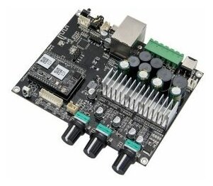 Стерео усилитель Arylic Up2Stream Amplifier Board 2 .1 WiFi и Bluetooth 5.0