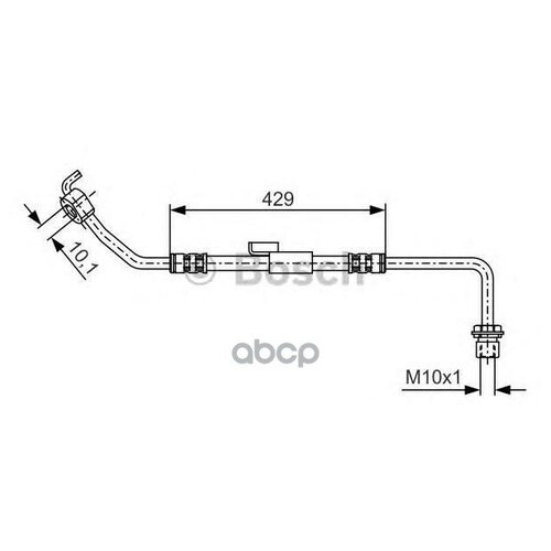 BOSCH 1987476510 Шланг тормозной