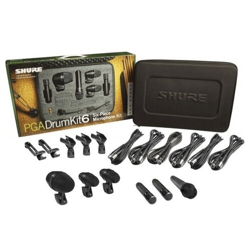 инструментальные микрофоны shure pga52 xlr SHURE PGADRUMKIT6 Микрофон