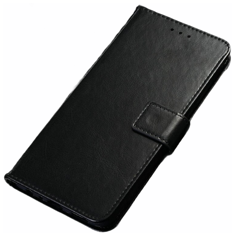 Чехол-книжка MyPads для Sony Xperia Z3 из качественной импортной искусственной кожи с подставкой застежкой и визитницей черный