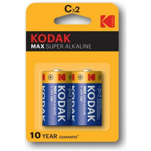 Батарейка Батарейка щелочная Kodak C 2шт