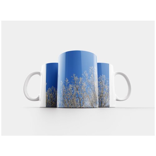 фото Кружка "зима, снег, холодная" 320 мл lotsprints