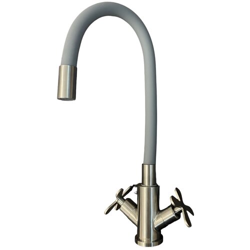 Смеситель для кухни Vaserzberg SUS-2241 Gray