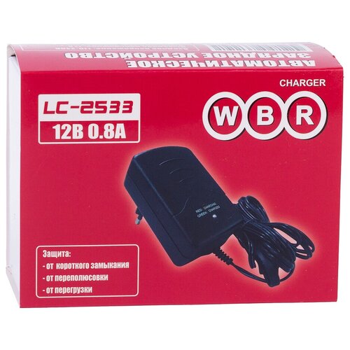 Зарядное устройство WBR LC- 2533 12 В 08 А для свинцово-кислотных аккумуляторов на 12в 143500₽