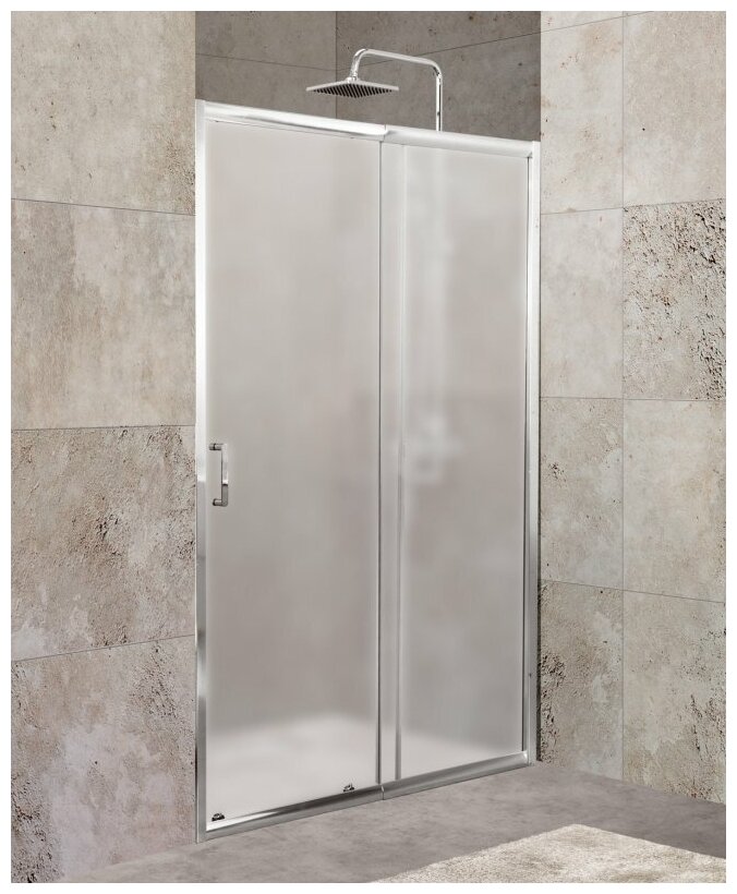 Дверь в проем BelBagno UNIQUE-BF-1-110/125-P-Cr