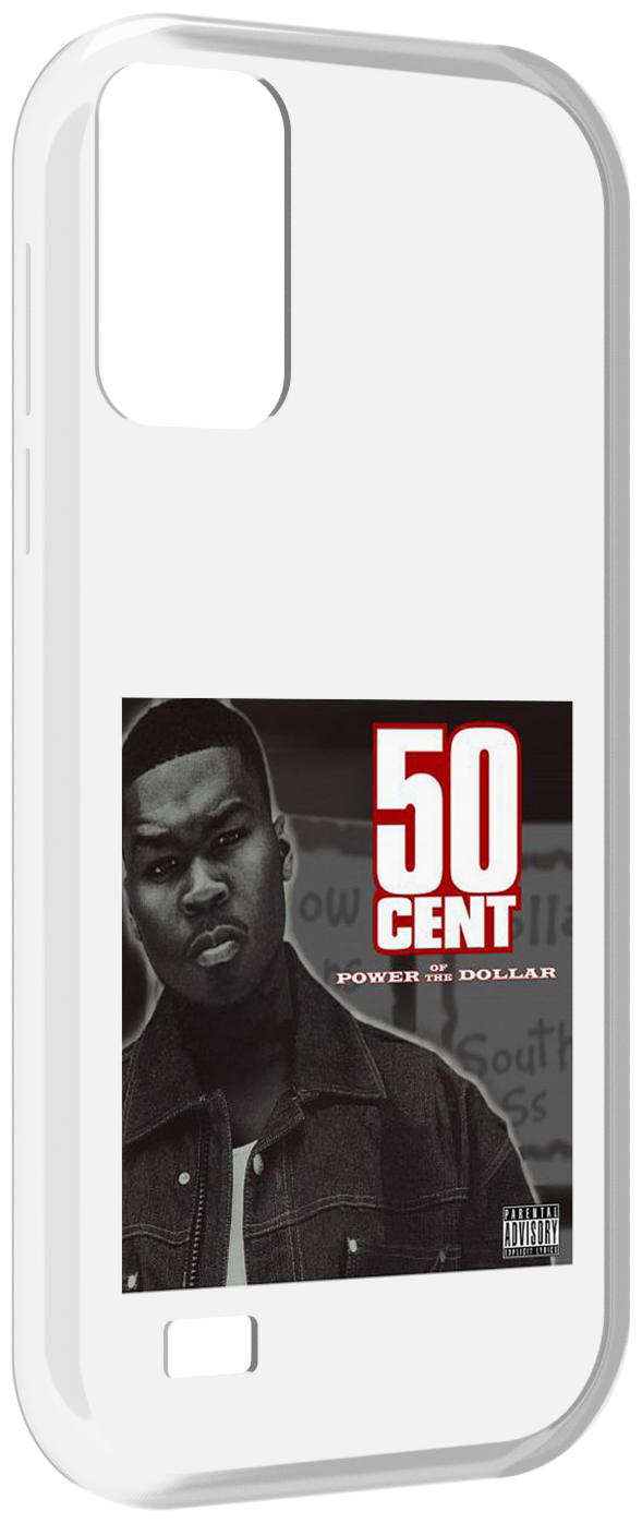 Чехол MyPads 50 Cent - Power Of The Dollar для Oukitel C31 задняя-панель-накладка-бампер